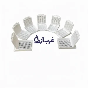 تیشوکاست درب دار سفید